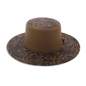 Cordobés - Animal Print - Miel/Negro