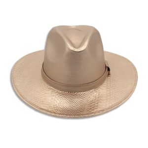 Fedora - Oro Rosado Metálico