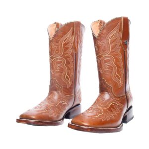 DV2012 Bota Bulldog de cuero Capuchino miel
