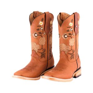 DV1001 Bota Bulldog de cuero crazy bronce