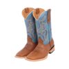 DV3043 Bota Bulldog de cuero crazy oro/barza azul