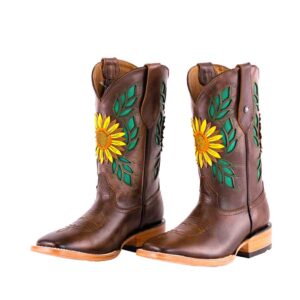DV2061 Bota Bulldog de cuero Vintage arena