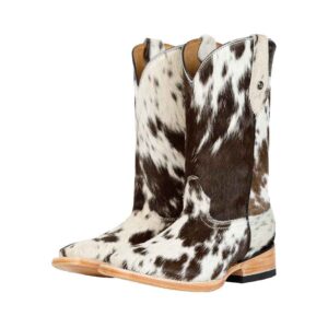 DV1005 Bota bulldog de pelo pinto negro