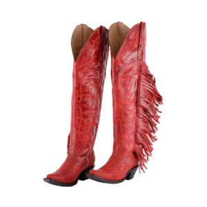 DV2073 Bota Puntal Canela barbas jersey rojo