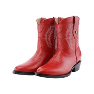 DV3033 Bota Corta Oval grizzly rojo