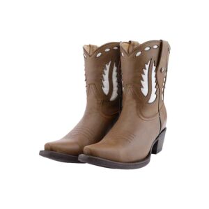 DV2043 Bota corta puntal láser - Crazy oro