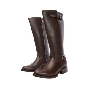 DV1021 Bota Oval campera atanado café