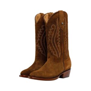 DV3061 Bota Oval gamuza tabaco