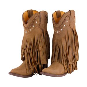 DV7005 Bota Puntal flecos floter canela