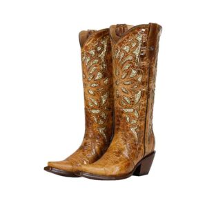 DV4014 Bota Puntal láser con estoperoles Desierto miel