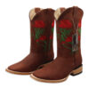 DV4041 Bota Bulldog Rosas Cazy Bronce