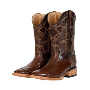 EBV1002 Bota Bulldog avestruz café