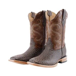 CV1071 Bota Bulldog cuello de toro café/café