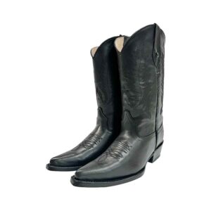 CV1035 Bota Chihuahua cuero atanado negro