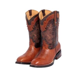 CV3003 Bota Española de hule bullfy bronce/café