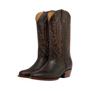CV1092 Bota Oval gamuza jersey choco