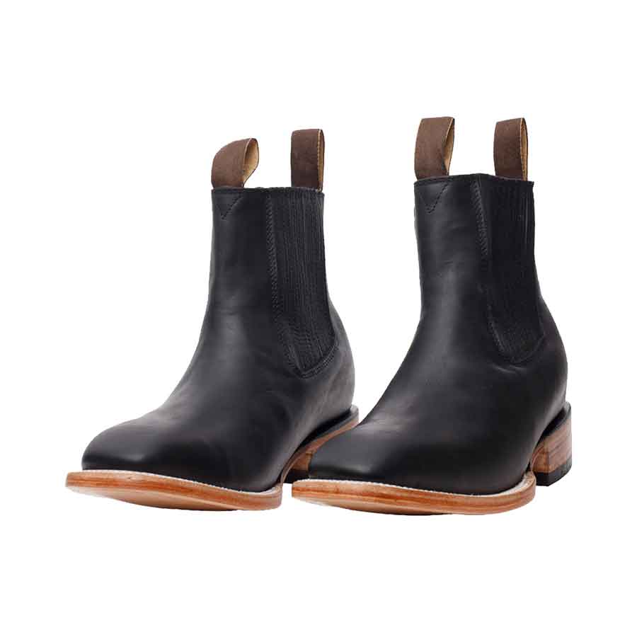 Botín-vaquero-crazy-negro-2