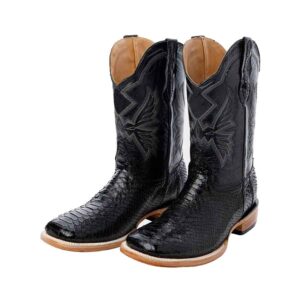 EBV4002 Bota Bulldog piton rustico negro
