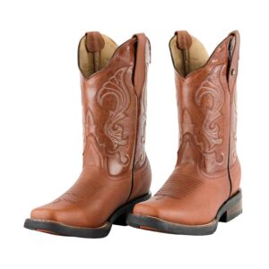 CV5002 Bota Rodeo hule crazy bronce/shedron
